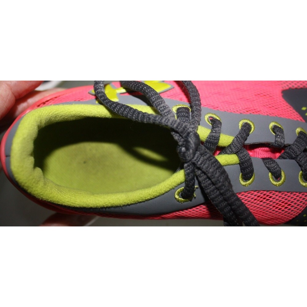 Under Armour UA Mico G Running Shoes Women US 8 1/2, UK 6, EU 40 Pink Gray Green - Picture 7 of 7